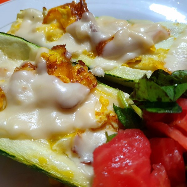 Polenta con verduras! 🤤 Liviano y al natural